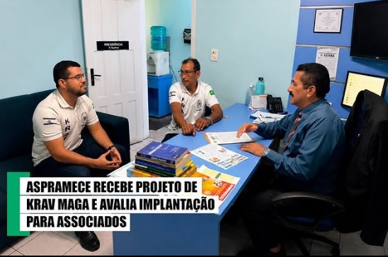 Aspramece recebe projeto de Krav Maga e avalia implantação para associados 