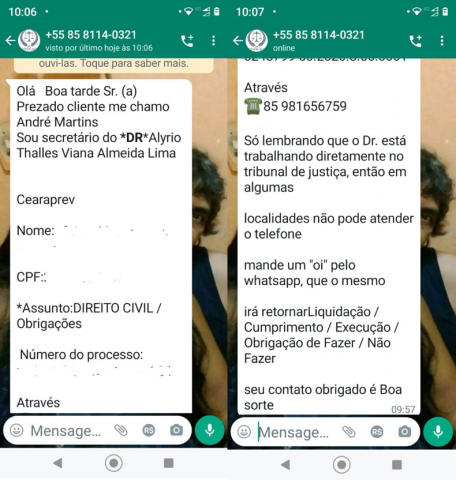 ATENÇÃO ASSOCIADOS: NOVAMENTE ALERTA DE GOLPE (URGENTE)