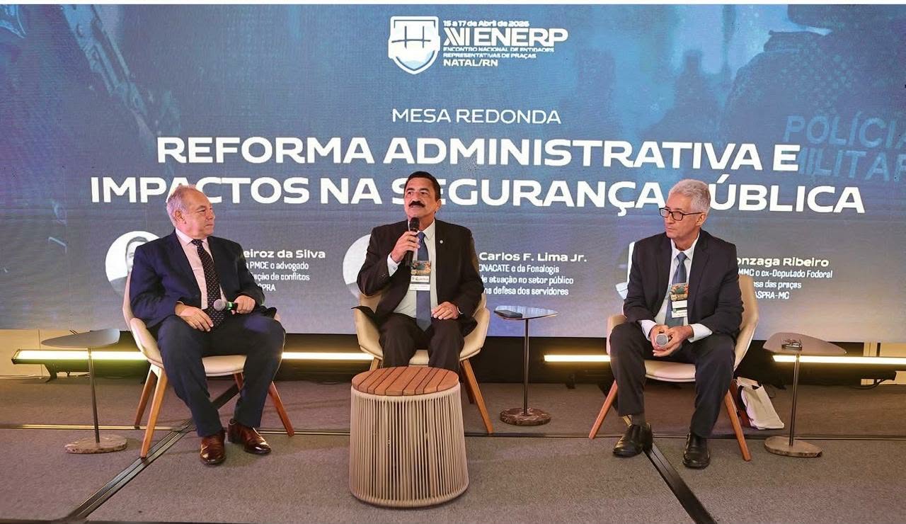 ASPRAMECE marca presença no XVI ENERP e reforça articulação nacional em defesa dos militares 