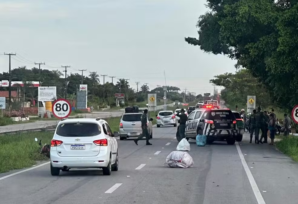 Aspramece de Luto: Policial morre após bater contra animal na estrada e ser atingido por carro na Grande Fortaleza